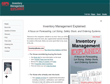Tablet Screenshot of inventoryexplained.com